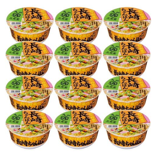九州三宝堂 長崎ちゃんぽん 12食入(1ケース) K001089