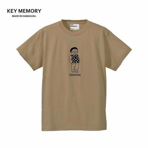 《2》メンズL size　TONTON T-shirts BEIGE