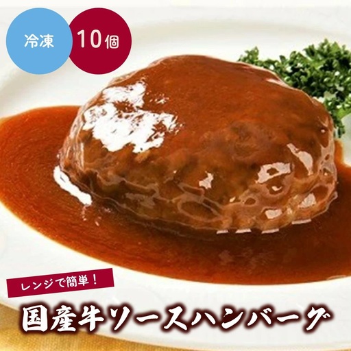国産牛ソースハンバーグ　１５０ｇ×１０パック　0002-2205