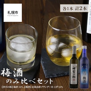 梅酒のみ比べセット 合計2本