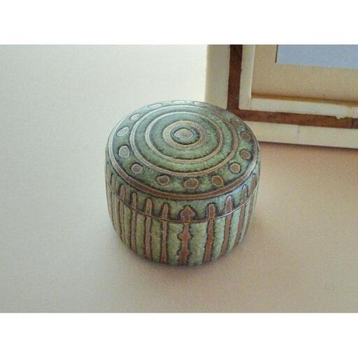 伝統工芸 信楽焼の手元供養 分骨用ミニ骨壺 離宮 (171463-40037596)