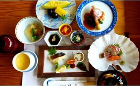[完全予約制]お食事券「日本料理 保名」お食事券 おまかせ会席 2名様分 F50-1