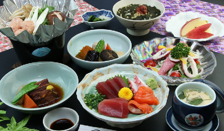 132-1　お好みで選べるおもてなし料理　ペア宿泊券