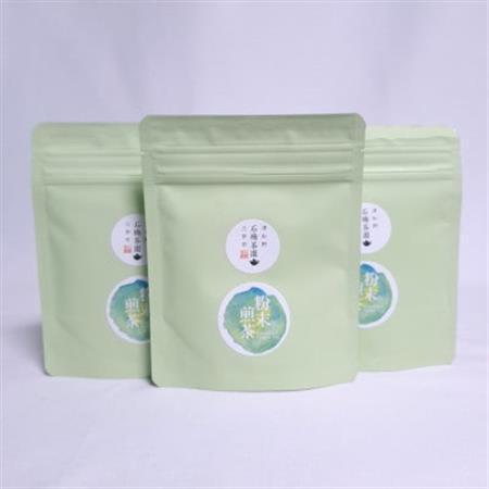 津和野町産煎茶を使用した「粉末煎茶」30g×3パック【1415833】