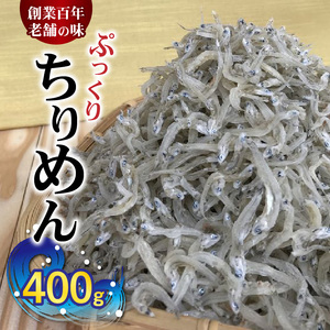 (数量限定)ぷっくり ちりめん 400g_H6018n