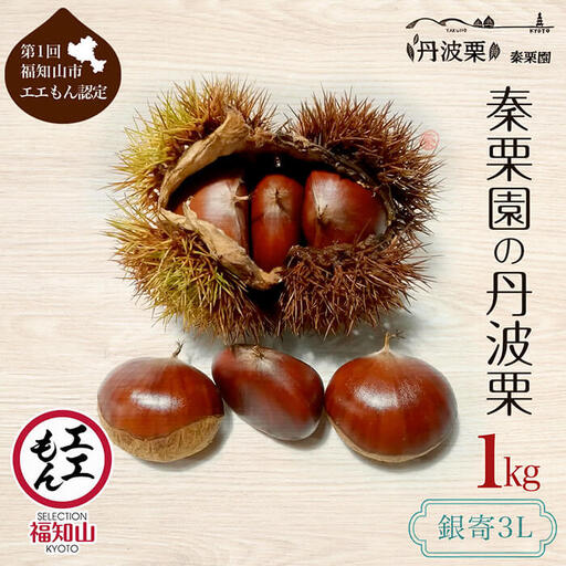 丹波栗 銀寄 3L 1kg 栗 
