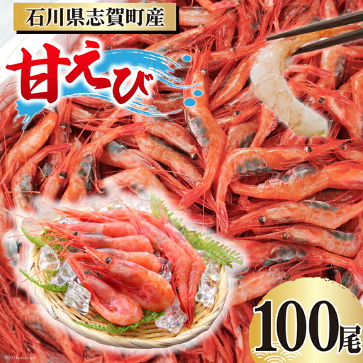 【期間限定発送】 【能登半島 漁協直送！】活〆 甘エビ 100尾