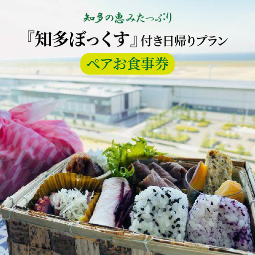 知多の恵みたっぷり『知多ぼっくす』付き日帰りプラン　ペアお食事券 ホテル 観光 日帰り 食事 ホテルステイ ランチ 昼食 知多半島 愛知県 常滑市 2名 ペアチケット 夫婦 カップル 家族 利用券 トラベル 旅 体験ギフト お食事券 お出かけ 