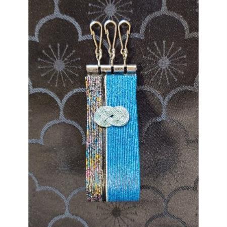 水引　三連キーホルダー(BB)_雑貨     装飾品・工芸品  服飾小物 _【1234282】