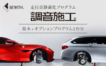 フォーカル プラグ&プレイ本店 走行音静粛化プログラム「調音施工R」基本+オプションプログラム1台分