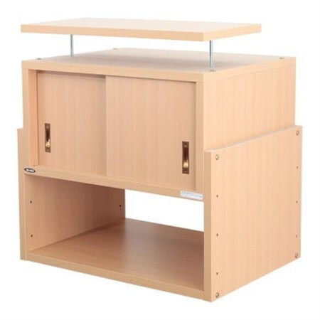 耐震上置き　じしん作くん　幅58cm×奥行44cmタイプ(ナチュラル)　58-44A_雑貨・日用品  家具・インテリア _【1416345】