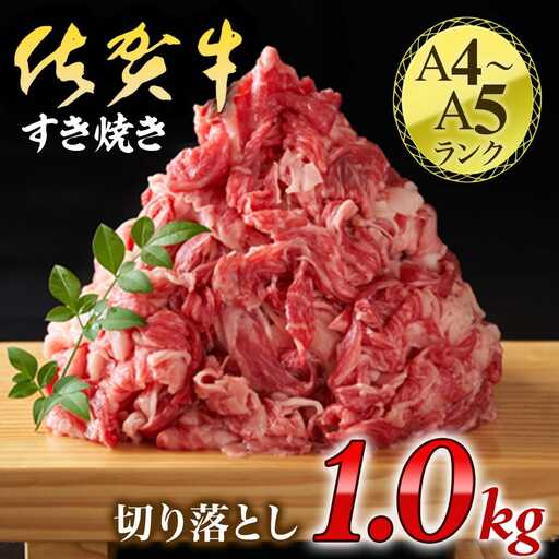 艶さし！佐賀牛切り落とし　1kg(500ｇ×2ｐ） J1352