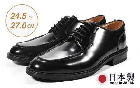 ビジネスシューズ　牛革トラッド　D8801 BL【ブラック】 ファッション ファッション小物 靴 日本製 社会人 メンズ 男性用 紳士靴 本格マッケイ製法 ラウンドトゥ  25.5cm