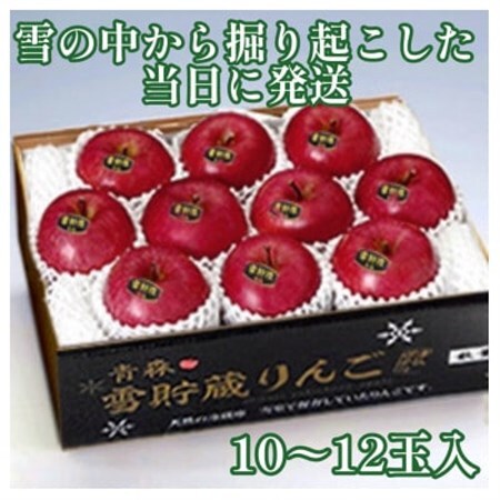 【2027年3月発】希少なりんご!　青森雪貯蔵りんご(サンふじ)　3kg箱【離島・沖縄配送不可】_果物・フルーツ りんご  リンゴ 林檎_【配送不可地域：離島・沖縄県】【1423601】