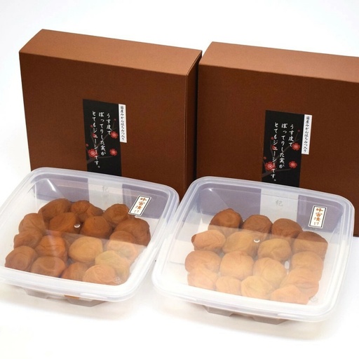 紀州南高梅はちみつ(塩分5%)A級品 400g×2個セット / 田辺市 紀州南高梅 南高梅 梅干し 梅干 梅 うめ 肉厚 お米 おにぎり 焼酎 梅酒 健康 ちみつ梅 塩分5% 塩分控えめ セット A級[kfo001]