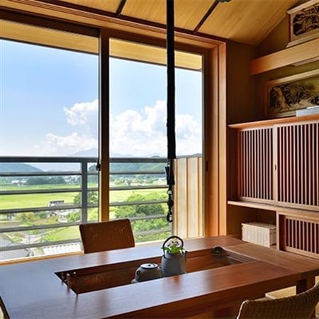 憧れの宿【悠湯里庵】　眺望の別館悠山『平日限定　1泊朝食付きプラン』　2名様宿泊招待券_旅行券・チケット 宿泊券  _【1026843】