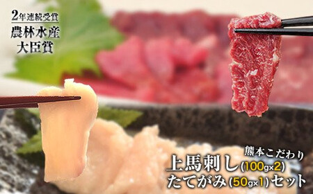 熊本 馬刺し 上赤身 ブロック 国産 熊本肥育 冷凍 生食用 たれ付き