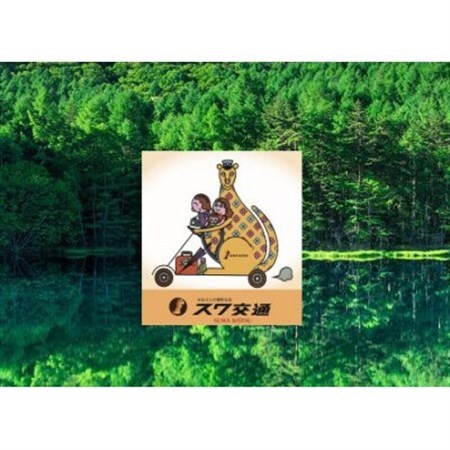 茅野駅から唐沢鉱泉までのフリー乗車券(普通車)_旅行券・チケット   _【1419949】