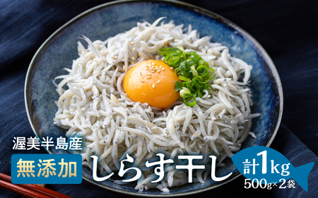 『田原市産』しらす干し約1kg / シラス 乾燥 新鮮 塩分控えめ 愛知県 特産品 産地直送 田原市 渥美半島