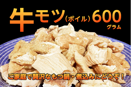 国産牛モツボイル(もつ鍋・煮込み用）600g_B011