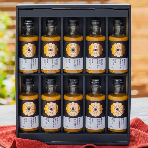 観音山みかんジュース「とろコク搾り」180ml× 10本入[ふるさと納税][30営業日以内に発送予定][J017-knny015]