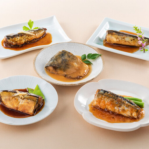 fn-08-001 やわらか煮魚セット 小野食品 サバ サンマ イワシ 鯖 秋刀魚 鰯 湯せん