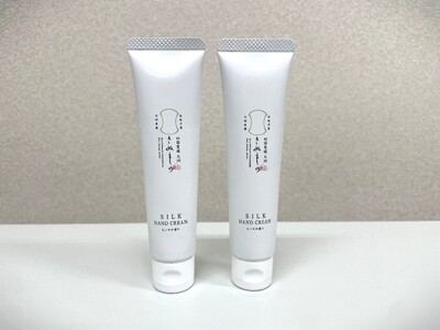 ハンドクリーム ひのき シルクハンドクリーム 2本（各40g） ハンドクリーム[AGCO106]
