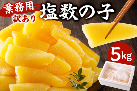 【訳あり】 塩数の子 業務用 5kg （折れ） mi0012-0064 おせち 正月