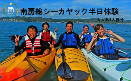 南房総シーカヤック半日体験(大人お一人様分) mi