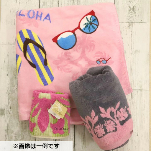 [暖かい色]キャシー中島のオリジナルタオル3枚セット◇