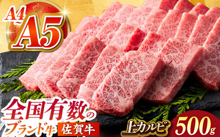 佐賀牛 上カルビ 500ｇ HCS006 カルビ BBQ