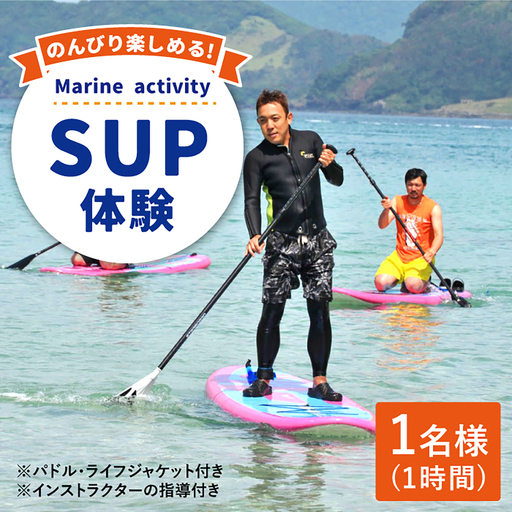 【水上散歩を楽しもう！】SUP1時間 体験（1名様）[DAI001] サップ レジャー