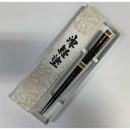 伝統工芸品　津軽塗箸　緑色(唐塗)_装飾品・工芸品     雑貨・日用品 箸 食器   装飾品・工芸品  陶器・漆器 _【1139151】