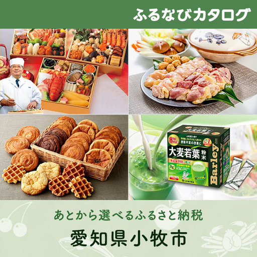 【有効期限なし！後からゆっくり特産品を選べる】愛知県小牧市カタログポイント