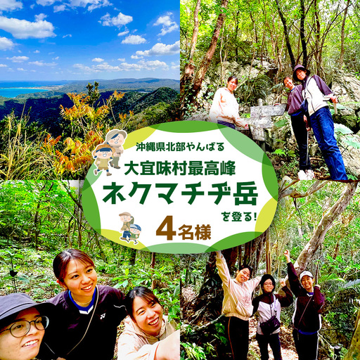 沖縄県北部やんばる・大宜味村最高峰ネクマチヂ岳を登る【4名様】