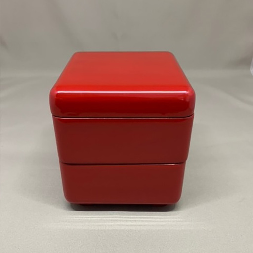 川連漆器 姫重 本朱 漆器 [O7-6401]