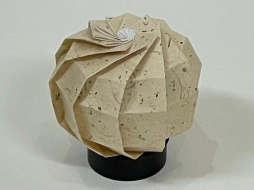 [イノベーティブクラフトワークス]折灯華 BONBORI maru -S- 黒谷和紙
