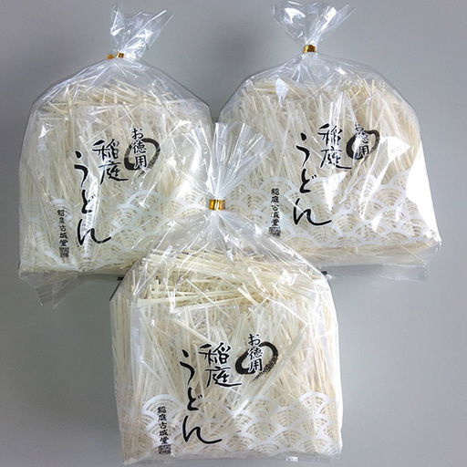 稲庭うどん お徳用 500g×3袋 稲庭うどん 稲庭うどん 【(株)稲庭古城堂】[K1303]