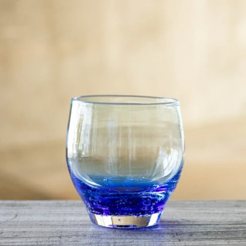【RYUKYU GLASS WORKS 海風】バドロック＜青＞
