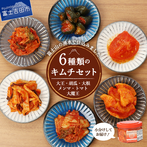 キムチ バラエティー6種セット 小分け キムチ