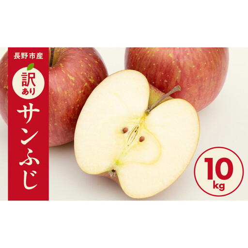 紅玉屋 長野市産[訳あり]サンふじ10kg[2026年12月上旬以降の出荷分](紅玉屋) | りんご フルーツ りんご