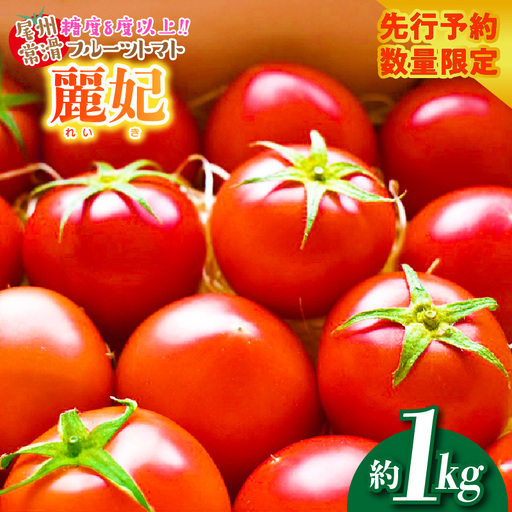 [先行予約][2027年3月下旬から順次発送]尾州常滑フルーツトマト麗妃 約1kg|野菜