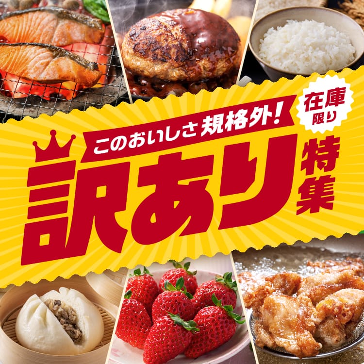 人気カテゴリー別！訳あり返礼品特集