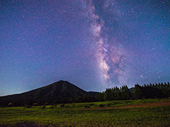 「星空の美しいまち日本一」に選ばれたことがある星空