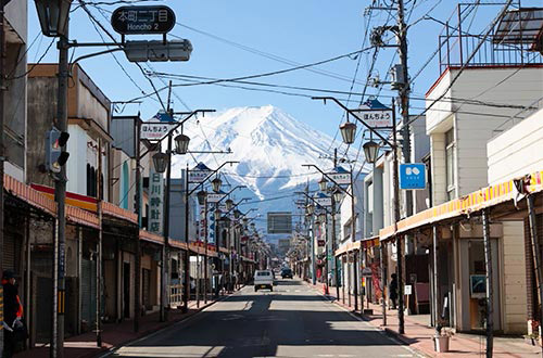 山梨県富士吉田市