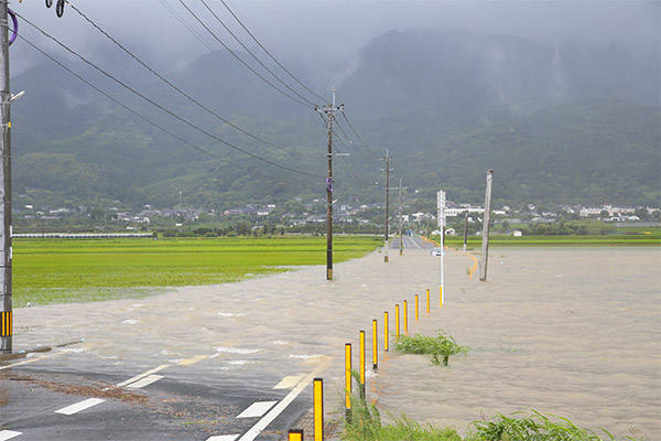 福岡県久留米市　令和元年8月豪雨　災害支援