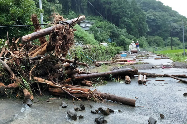 長崎県大村市　令和2年7月　九州豪雨　災害支援