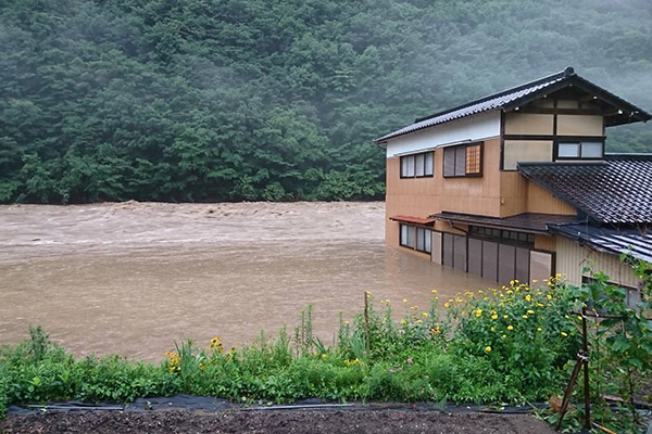 岐阜県高山市　令和2年7月　豪雨　災害支援