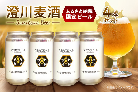 [先行予約]澄川麦酒ふるさと納税限定ビール4本セット|地ビール クラフトビール ビール 晩酌 北海道 札幌市