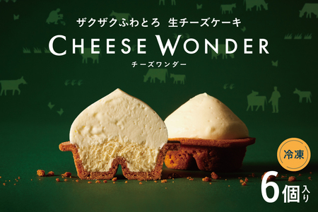 [2026年4月発送]CHEESE WONDER 6個入 | チーズケーキ スイーツ 北海道 札幌市